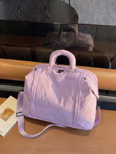 Nylon seyahat çantası, neme dayanıklı, ayakkabı bölmesi, 35L+