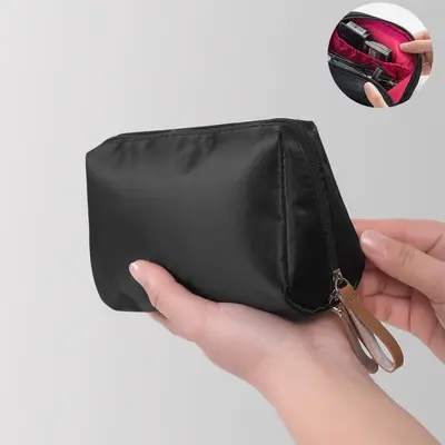 Tragbare Aufbewahrungstasche Damen Grenzüberschreitende Kosmetiktasche Mini kleine Lippenstifttasche Kosmetik-Aufbewahrungstasche mit großem Fassungsvermögen Reisetasche - 12