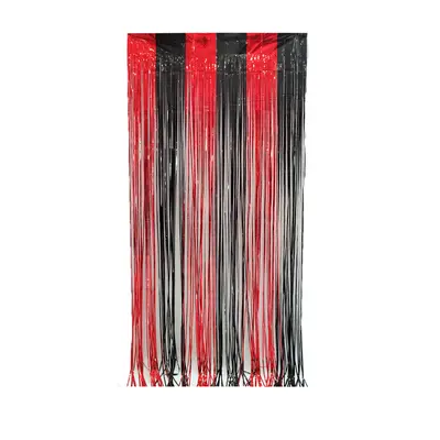 2m Two-Color Rain Silk Curtain Backdrop for Party and Birthday Decoration - 9