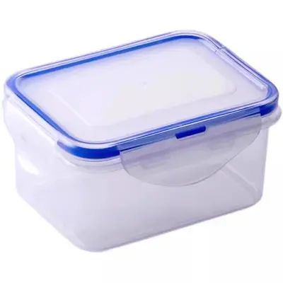 Refrigerator storage container, rectangular, microwave safe - 5