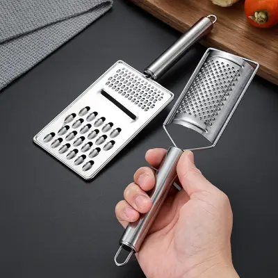 Edelstahl-Gemüseschneider Möhrenreißer Kartoffelzerkleinerer