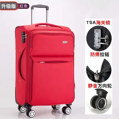 Übergroße 60-Zoll-Leinwand-Reisetasche, Oxford-Stoff, Rollen