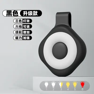 多功能磁吸手电筒户外强光迷你钥匙扣充电电筒工作led照明补光灯 - 10