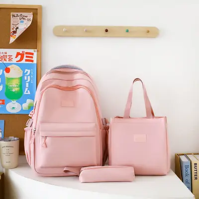 Large-Capacity Lightweight Korean Style Middle School Backpack - 11