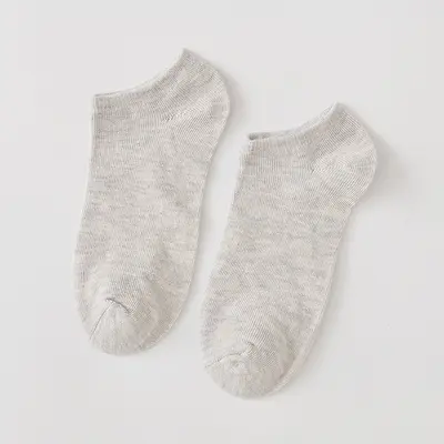 Einfarbige Baumwollsocken für Frauen, Bonbonfarbene einfarbige Damensocken, unsichtbare Dekolletésocken, unsichtbare Socken, hautfarbene Socken, Zhuji-Socken Großhandel. - 10