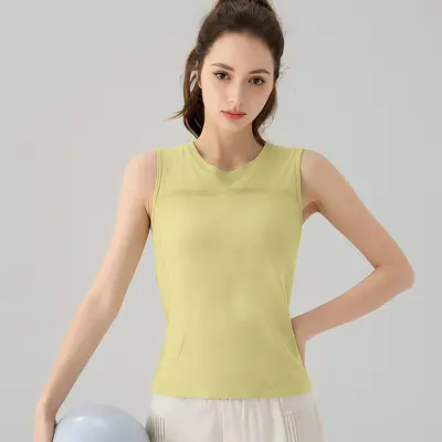 Women's Summer Yoga Tank Top, Pilates and Running Training Wear - 7