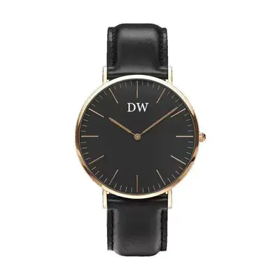 Couple quartz watch, steel band, DW style - 7