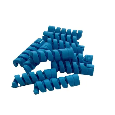 Data cable spiral organizer silicone anti-break cable wrapper