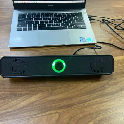 USB desktop speaker mini bar for laptops and computers