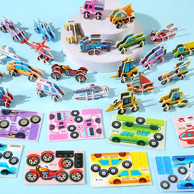 3D Insect Puzzle, Children's Creative DIY Toy with Educational Cards - 13