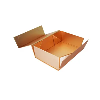 White Art Paper Folding Gift Box for Cosmetics, Colour Packaging Box