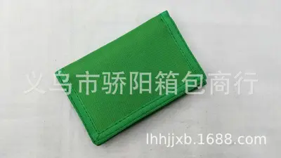Erkek Kısa Cüzdan, Katlanabilir Polyester Kamuflaj Kumaş - 9