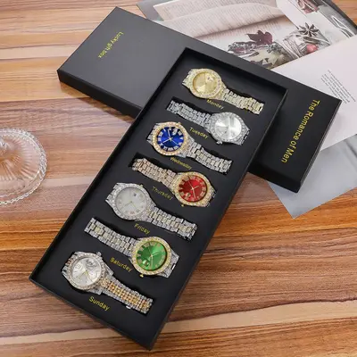 Men's 7-Piece Gift Set, Fashionable Watches - 11