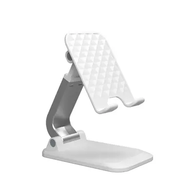 Klappbarer Schreibtisch-Handy-Halter multifunktional faul Tablet universeller Metall-Handy-Halter Schreibtisch Geschenk Druck - 7