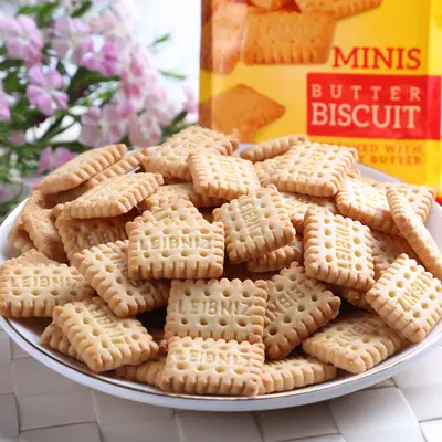 Almanya ithal Bahlsen Leibniz mini tereyağlı bisküvi, 100g