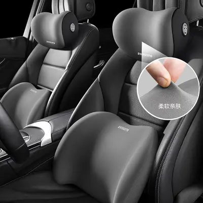 Auto-Nackenkissen Nackenstützkissen Flugzeug-Klasse Nackenstütze Autositz Sommerkissen Fahrer-Kopfstütze Autoinnenraum-Kopfkissen