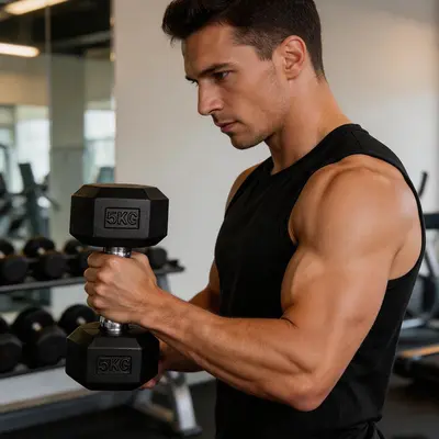 Altıgen Kauçuk Kaplamalı Dambıl Fitness Ev Kullanımı Erkek Kadın Ev Egzersizi Küçük Dambıl Katı Döktürme Demir Halter Dambıl Seti - 3