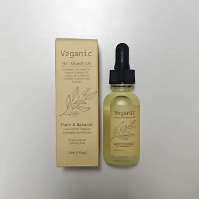 Veganic Hair Growth Doğal Saç Büyütücü Biberiyeli Saç Bakım Yağı - 7