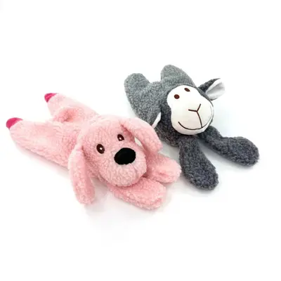 Factory Wholesale In-Stock Plush Pet Toys, Squeaky Chew-Resistant Stress-Relief Crinkle Paper Dog Toy, Pet Toys