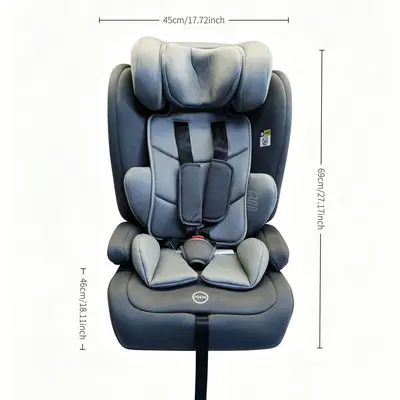 Child Safety Seat 0-12 Years, ISOFIX, Side Impact Protection, Booster Cushion - 8