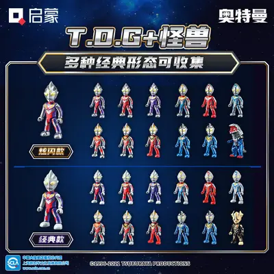 Tiga Blind Box Building Block Figure Set, Children's Educational Assembly Toy - 4