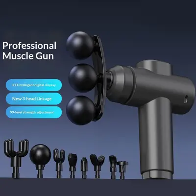 Rechargeable Electric Massage Gun for Muscle Relaxation - 3