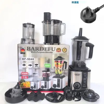 8-in-1 Standmixer mit großem Behälter, Edelstahl-Hochleistungsmixer, gewerblicher Multifunktions-Mixer, Saftpresse 8in1 - 11