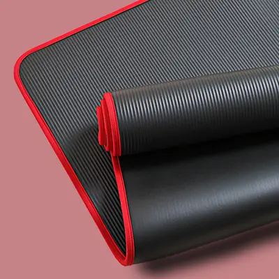 Non-Slip Yoga Mat, 10 mm, NBR, Edge-Bound - 5
