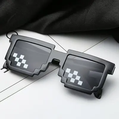 Oversized Unisex Sunglasses with UV Protection - 11