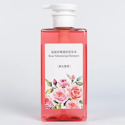 厂家批发无硅油洗发水 控油去屑玫瑰香氛保湿洗护无硅油洗发水 - 7