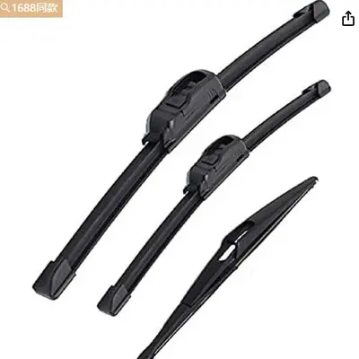 Renault Clio 2 (1998-2005) için ön ve arka cam silecek seti - 2