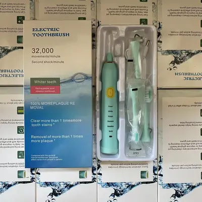 Sonic Electric Toothbrush, 6 Speeds, USB Rechargeable, Waterproof - 8