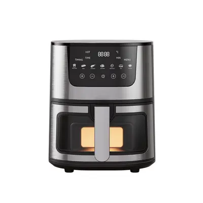 Sichtbarer Air Fryer, grenzüberschreitender airfryer, Edelstahl, Computerversion, intelligenter Haushalts-Elektro-Heißluftfriteuse, großes Fassungsvermögen, Export - 10