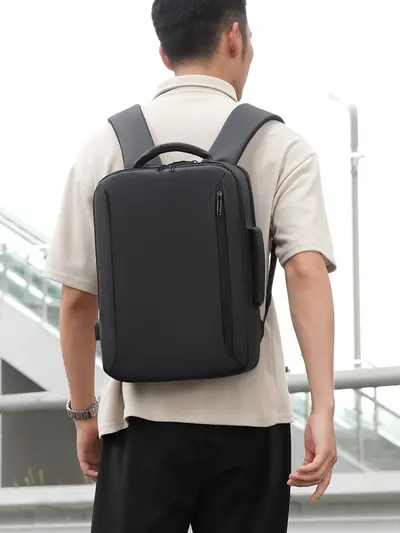 Men's Laptop Backpack, Multifunctional Business Travel, Large Capacity