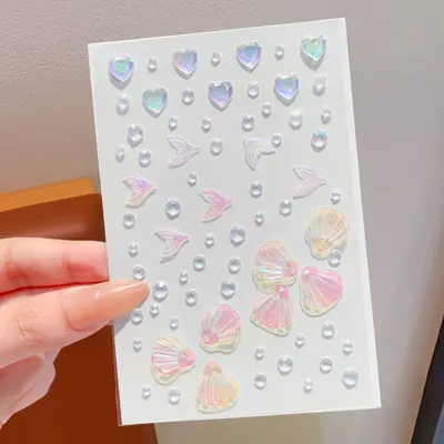 Kinder-Gesichtsaufkleber Schmetterling mit Strass, bunte Konzert-Make-up-Sticker - 10