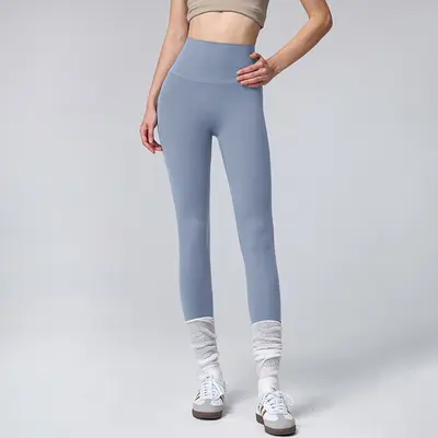 High-Waist Seamless Yoga Pants, Tummy Control, Quick-Dry - 7