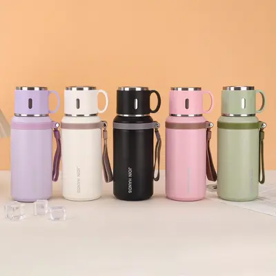 Thermobecher aus 316er Edelstahl mit Teesieb und verdickter Vakuumwand - 4