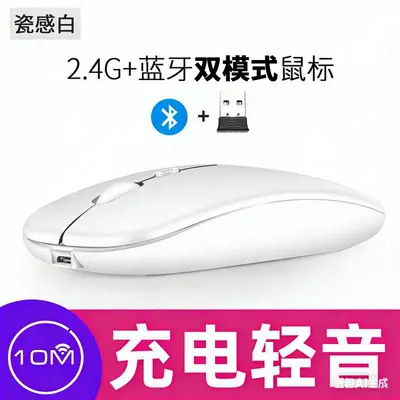 Factory Direct RGB Dual-Mode Wireless Notebook Computer Mouse with Bass Type-C Charging - Stock Available for Wholesale