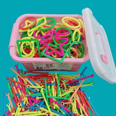 Smart Stick Building Block Set, Small Parts Children's Magic Wand DIY Toy - 8