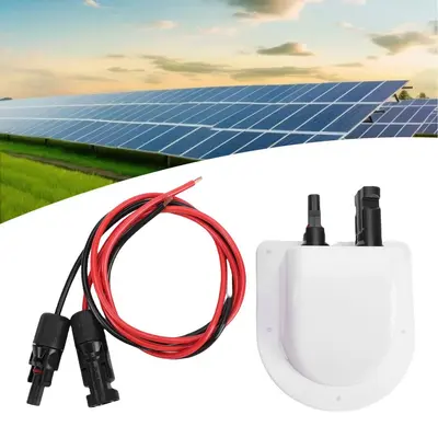Solar-Anschlussdose für Wohnmobildach, ABS, mit 13AWG MC4-Kabel - 5