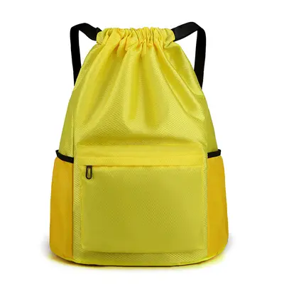 Swimming backpack, wet-dry separation, drawstring, large capacity - 11