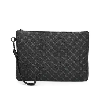 Men's large capacity business handbag, woven - 9