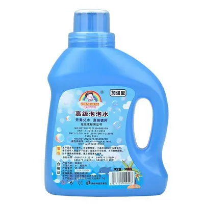 Concentrated Colorful Bubble Solution, No Dilution Required - 10