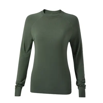 Women's Loose Yoga Top Long Sleeve for Pilates and Running - 5