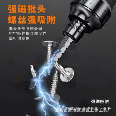 Twisty Semi-Automatic Screwdriver Cross-Shaped Special Shaped Triangle Plum Blossom Multi-Functional Labor-Saving Telescopic Screwdriver Set
