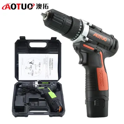 12V Cordless Electric Screwdriver Drill