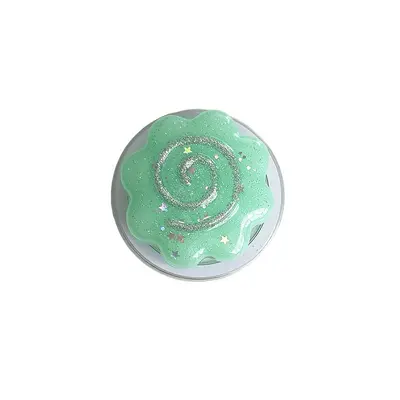 Magnetic phone stand, sequin design, rotating and retractable