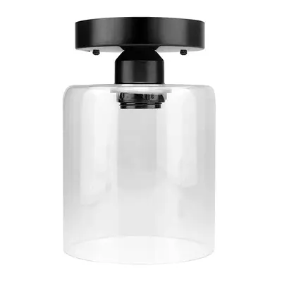 Moderne minimalistische Glas-Deckenlampe für Flur und Schlafzimmer