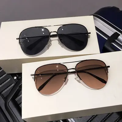 Men's Aviator Sunglasses for Outdoor Use and Driving - 5