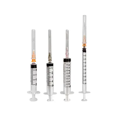 Single-use Luer-lock medical syringe, 1/2/5/10/20 ml, sterile - 6